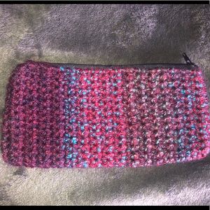 Crocheted Zipper Pouch
